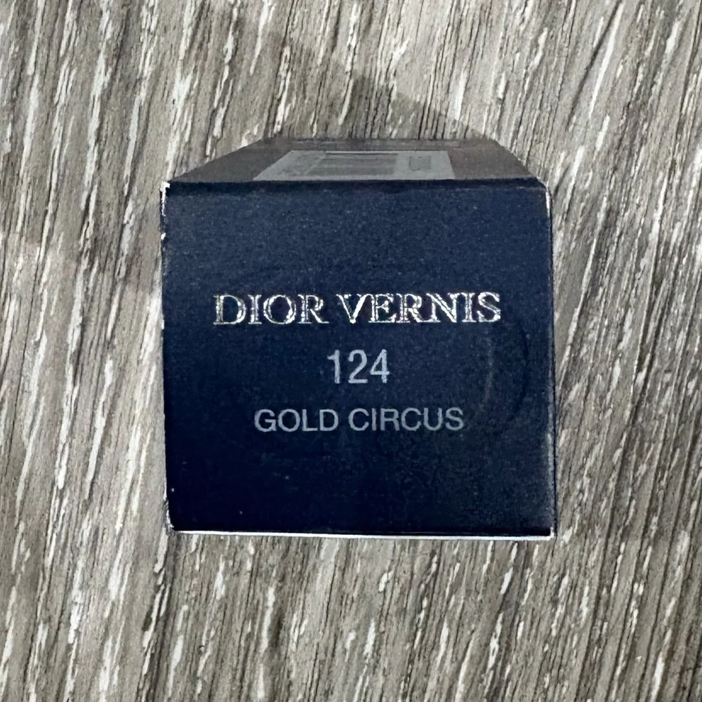 Dior Vernis 124 Gold Circus - Navy and Gold Box - Picture 2 of 2